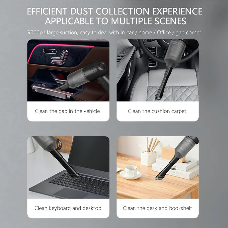 3 In 1 Car Mini Vacuum Cleaner