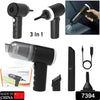 3 In 1 Car Mini Vacuum Cleaner